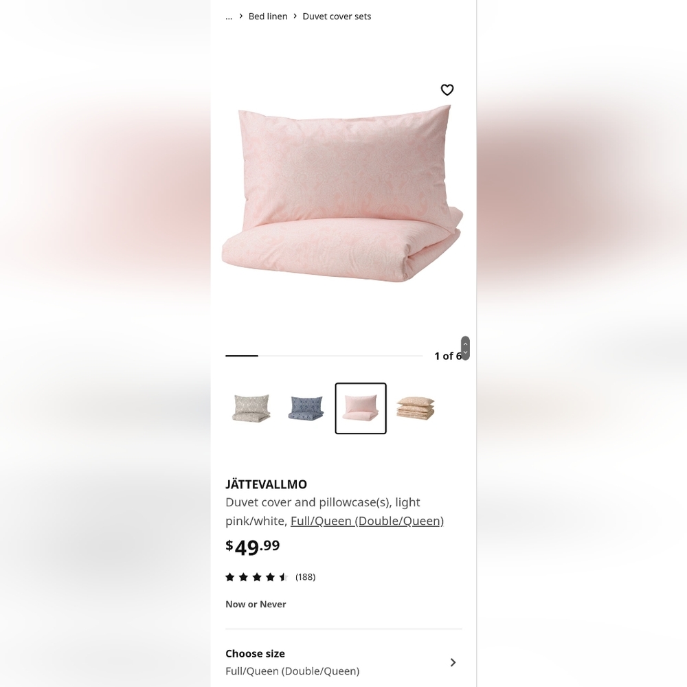 IKEA Duvet Cover & Pillowcases